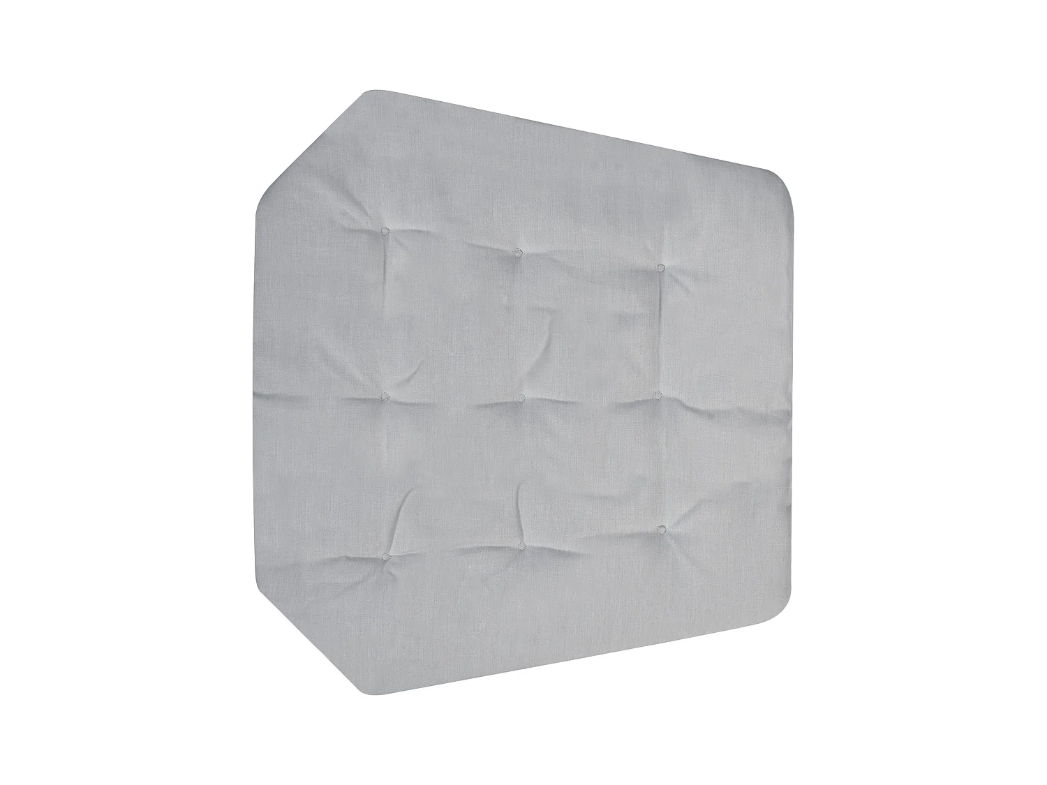 Fauteuil suspendu avec support ALVIANO Tissu Gris clair