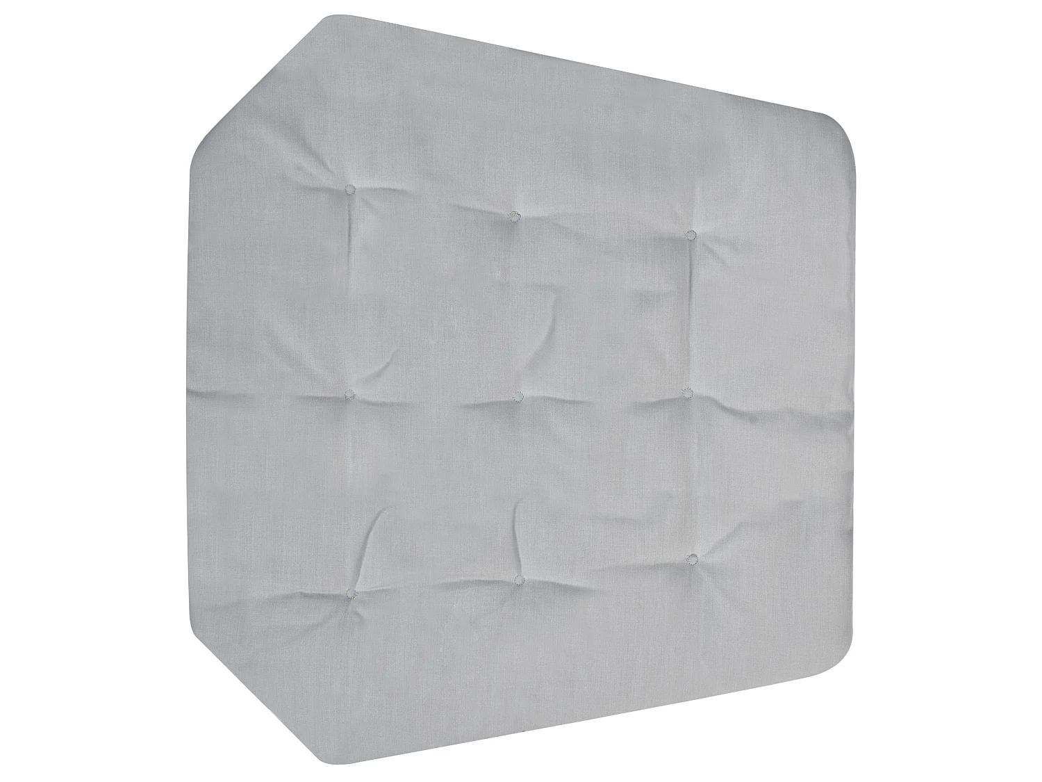 Fauteuil suspendu avec support ALVIANO Tissu Gris clair