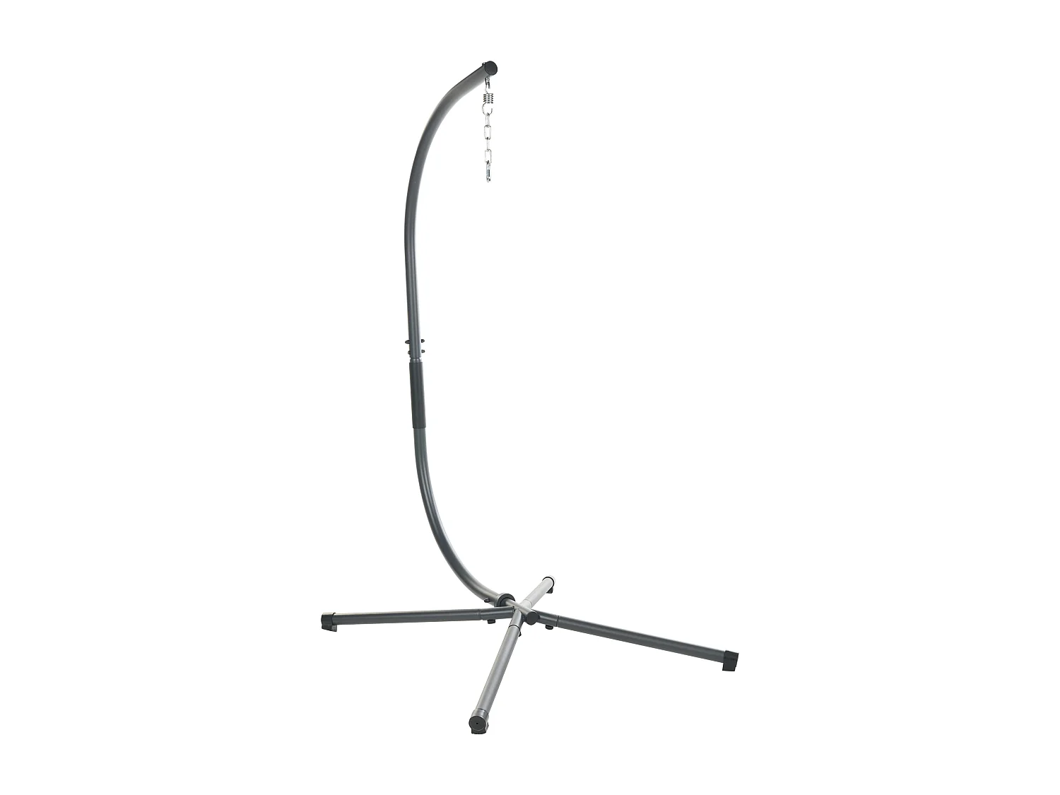 Fauteuil suspendu avec support AVEGNO Tissu Gris clair