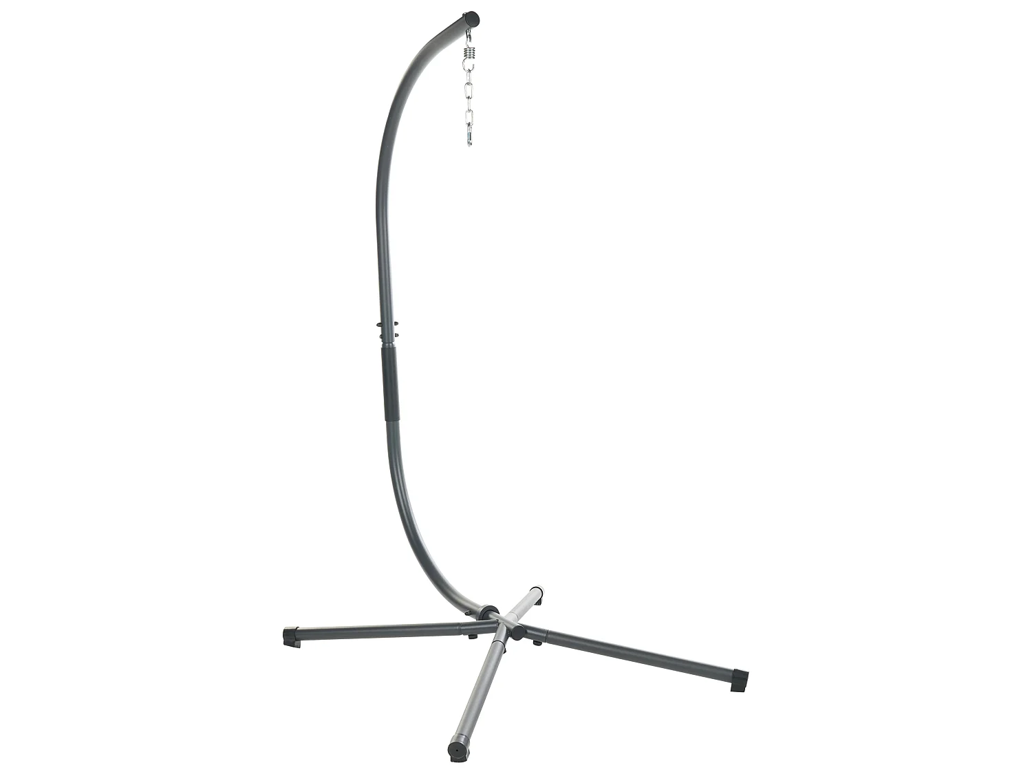 Fauteuil suspendu avec support AVEGNO Tissu Gris clair
