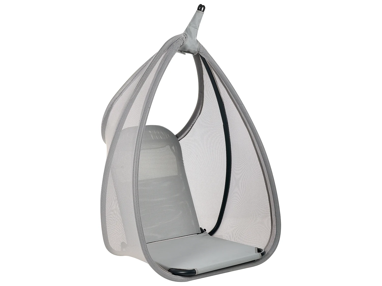 Fauteuil suspendu avec support AVEGNO Tissu Gris clair