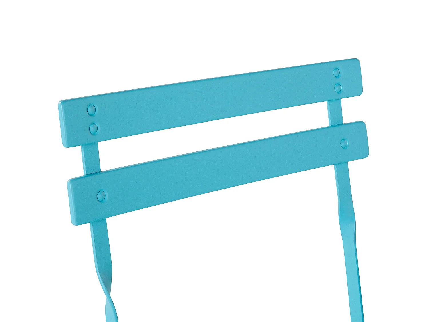 Ensemble pour bistro Pliant FIORI Métal Turquoise