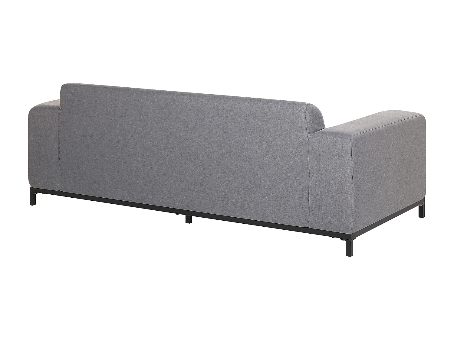 Ensemble de salon de jardin avec table 5 places ROVIGO Gris