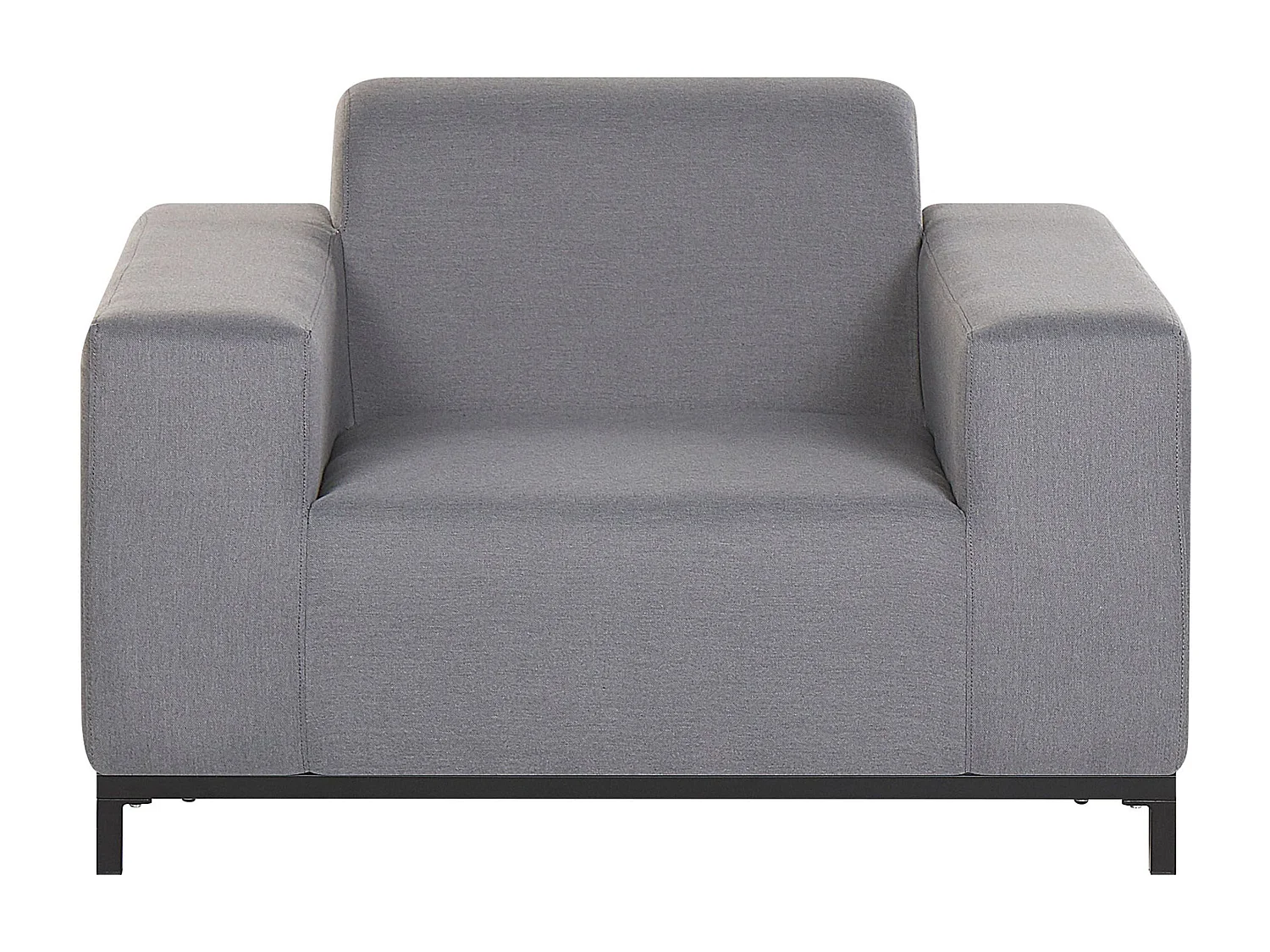 Loungeset met tafel 5-zitter ROVIGO Grijs
