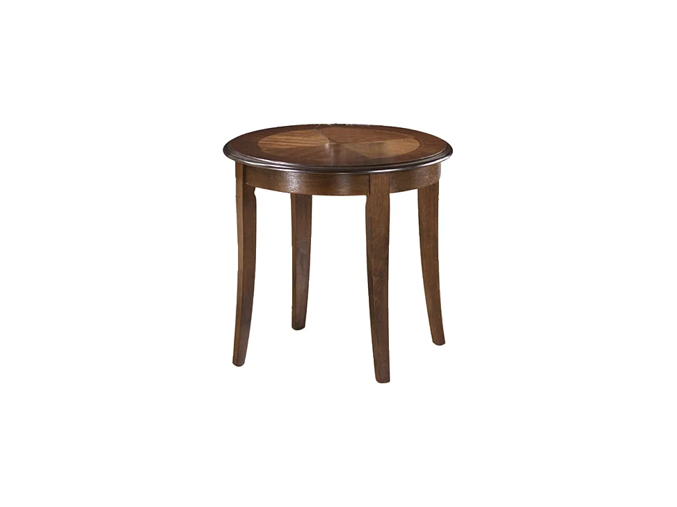 Table basse ronde - California D - D 60 x H 55 cm - Marron