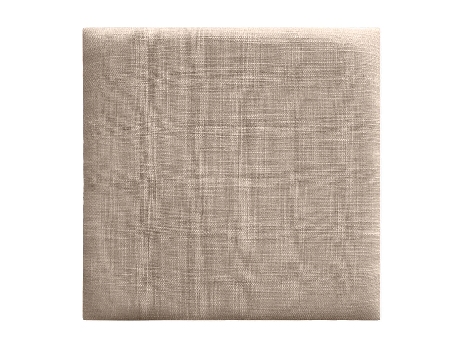 DHOME Ensemble de 1 Panneau mural en lin autocollant, absorption acoustique, protection contre les chocs et têtes de lit (Terre, 60x60cm, x1)