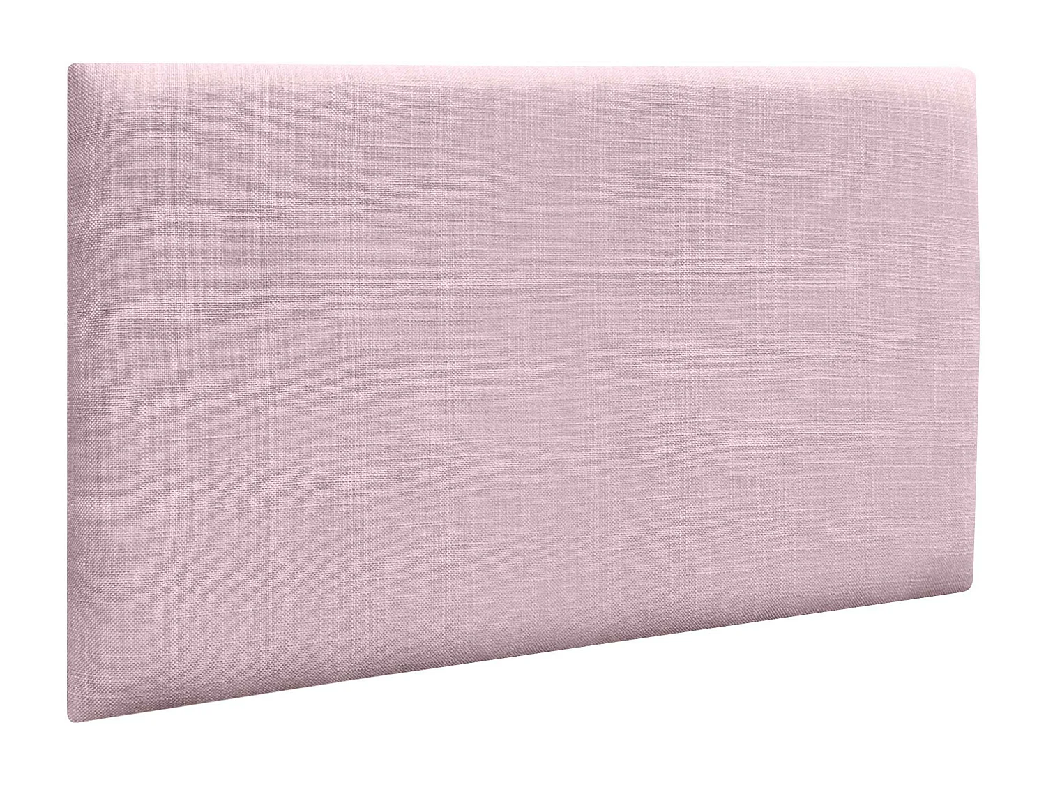 DHOME Ensemble de 8 Panneaux muraux en lin autocollants, absorption acoustique, protection contre les chocs et Têtes de Lit (Rose Poudré, 60x50cm, x8)