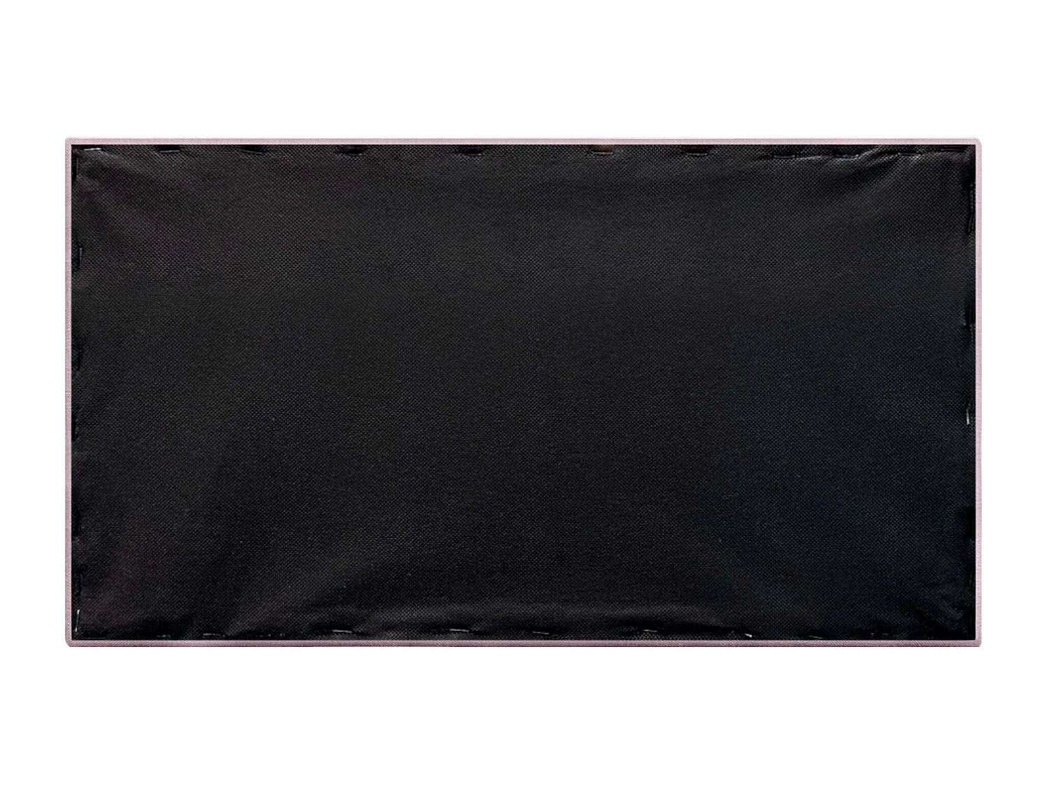 DHOME Ensemble de 6 Panneaux muraux en lin autocollants, absorption acoustique, protection contre les chocs et Têtes de Lit (Rose Poudré, 50x30cm, x6)