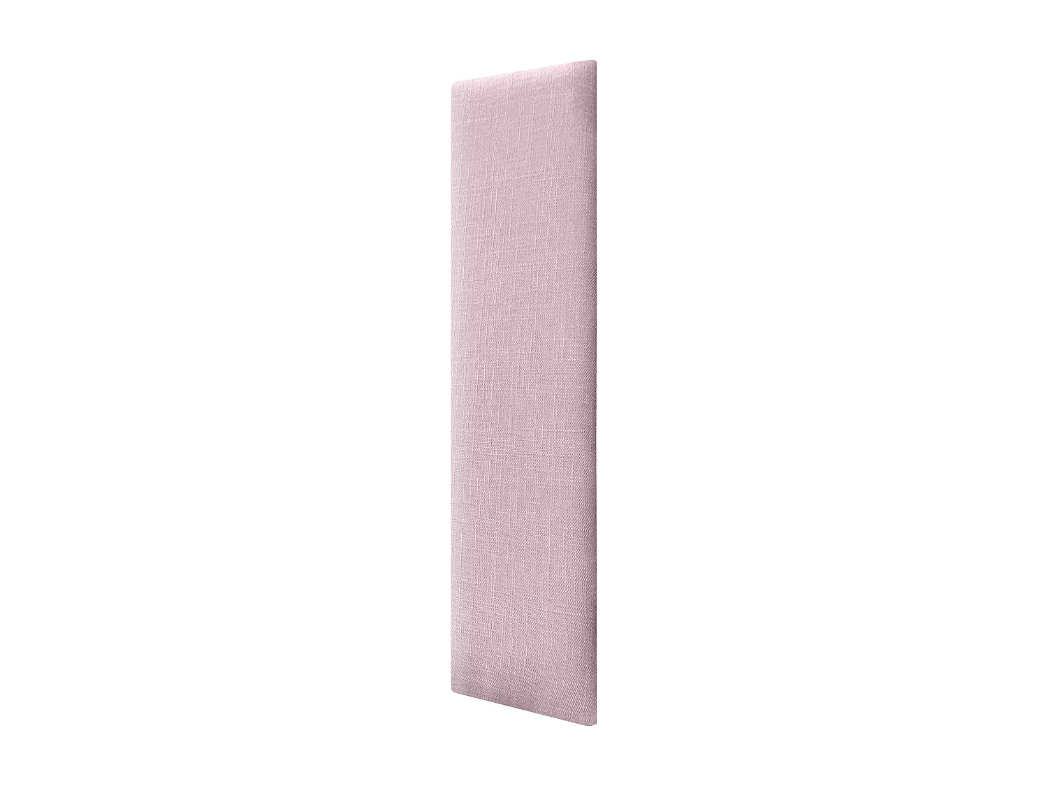 DHOME Ensemble de 8 Panneaux muraux en lin autocollants, absorption acoustique, protection contre les chocs et Têtes de Lit (Rose Poudré, 60x20cm, x8)