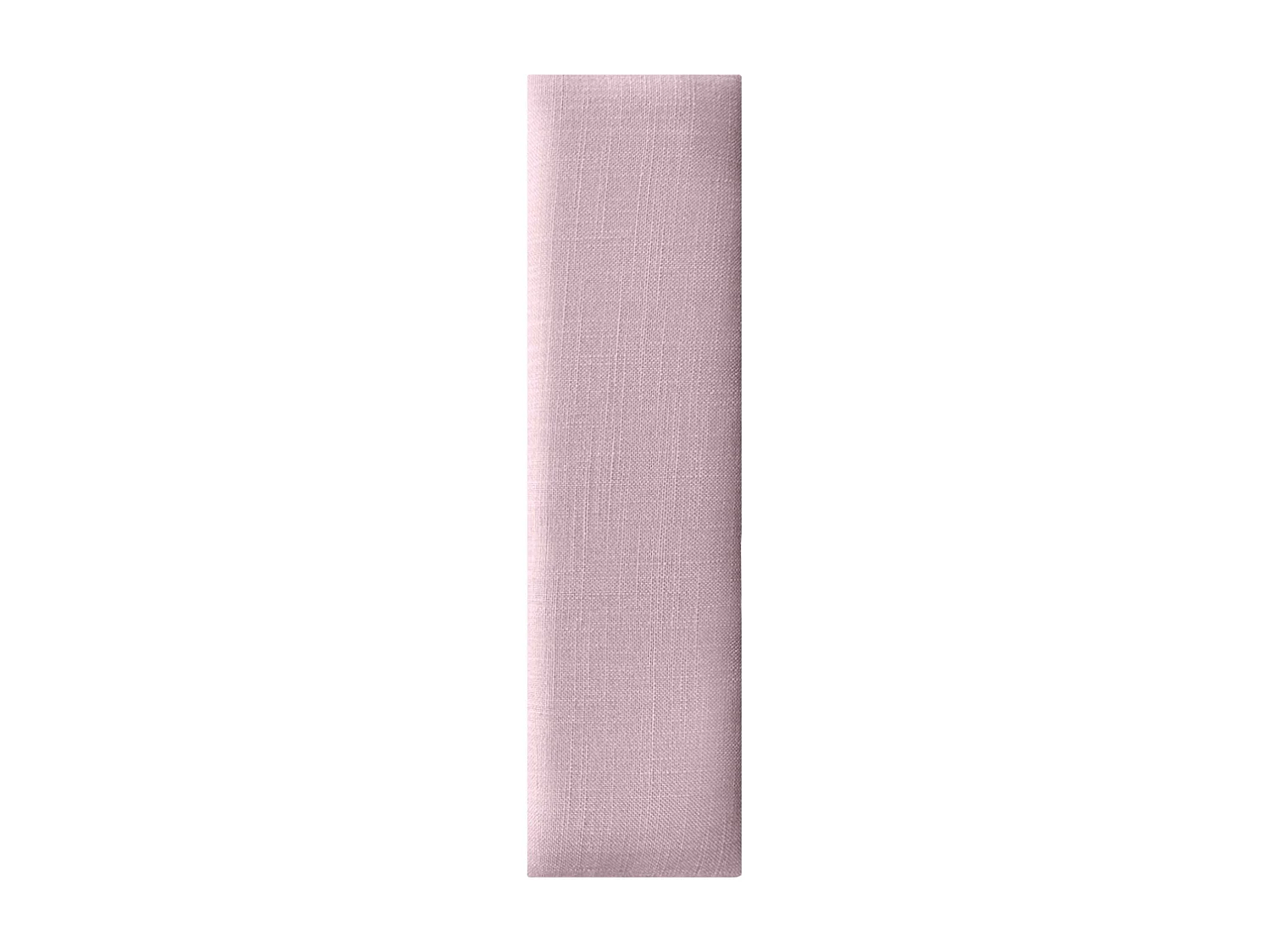 DHOME Ensemble de 8 Panneaux muraux en lin autocollants, absorption acoustique, protection contre les chocs et Têtes de Lit (Rose Poudré, 60x20cm, x8)