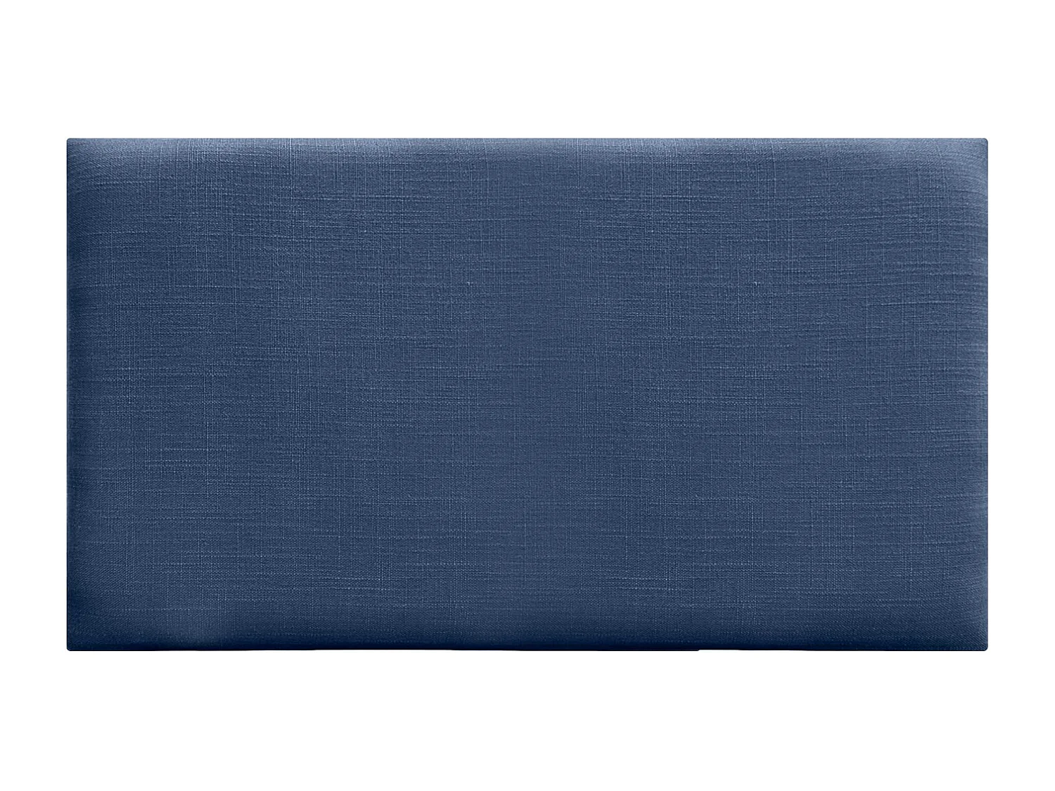 DHOME Ensemble de 6 Panneaux muraux en lin autocollants, absorption acoustique, protection contre les chocs et Têtes de Lit (Bleu Marine, 50x40cm, x6)