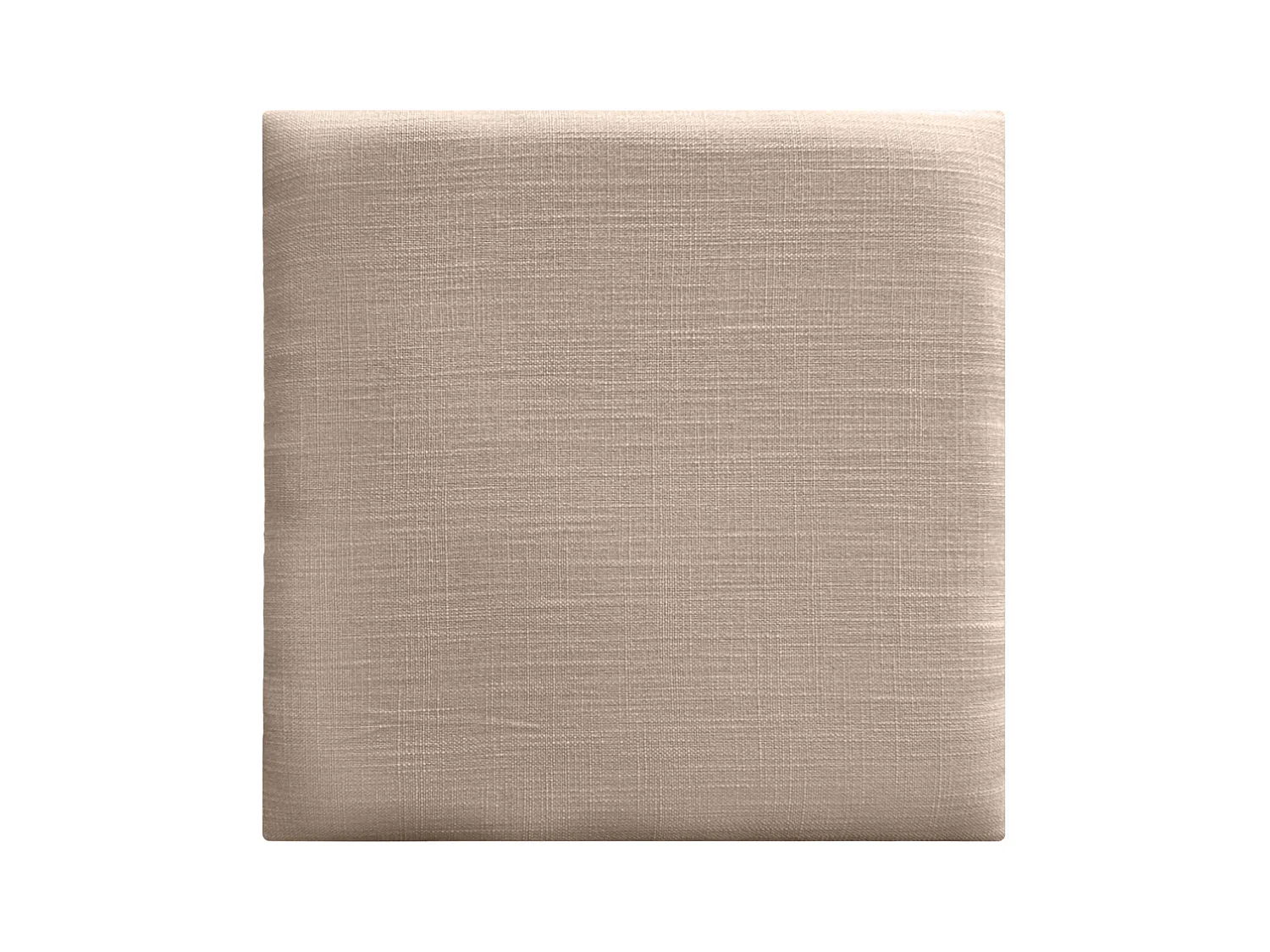 DHOME Ensemble de 8 Panneaux muraux en lin autocollants, absorption acoustique, protection contre les chocs et Têtes de Lit (Terre, 50x50cm, x8)