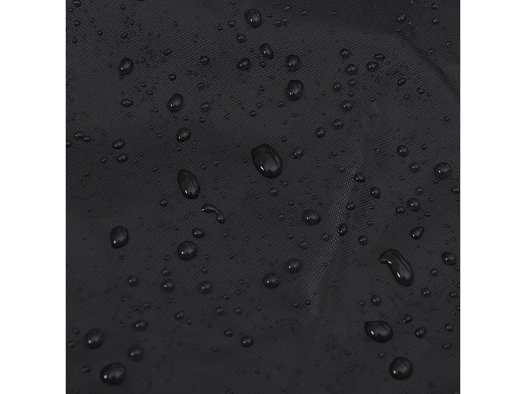 Schwarze Sonnenschirmhülle 136x25/23,5 cm Oxford 420D