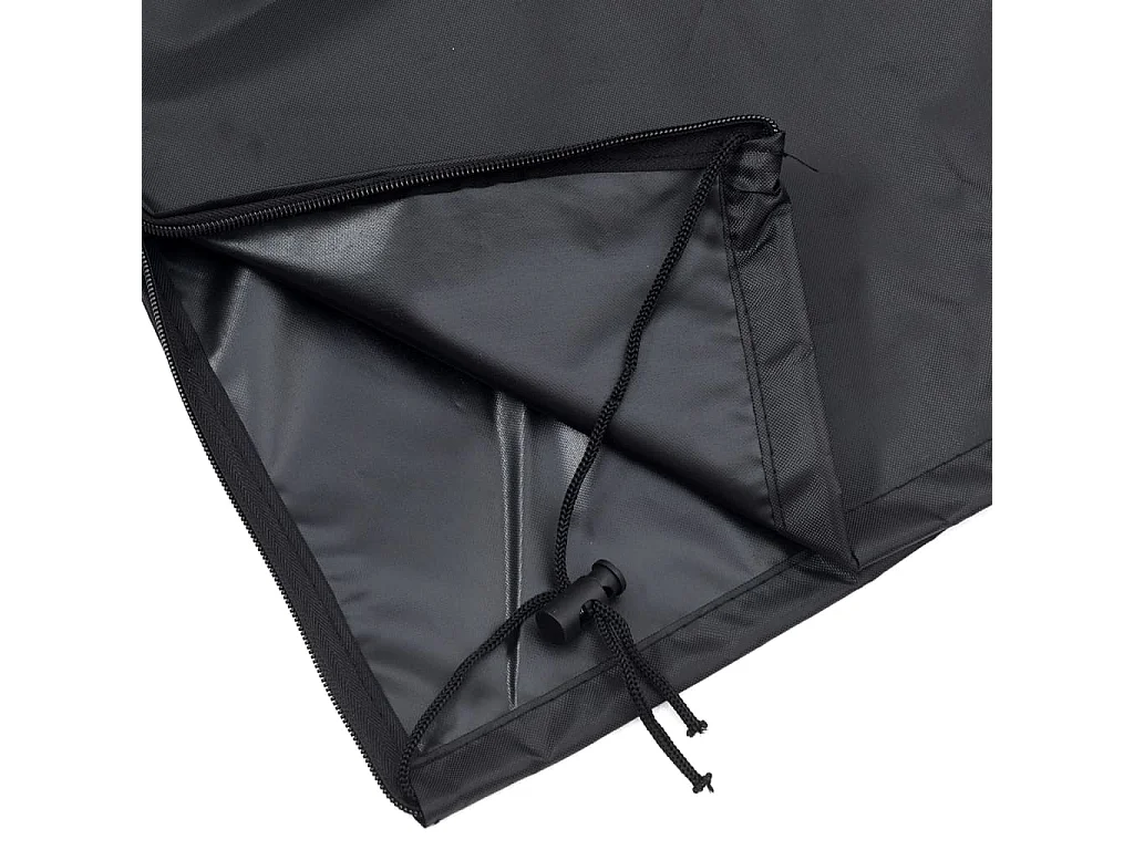 Schwarze Sonnenschirmhülle 136x25/23,5 cm Oxford 420D