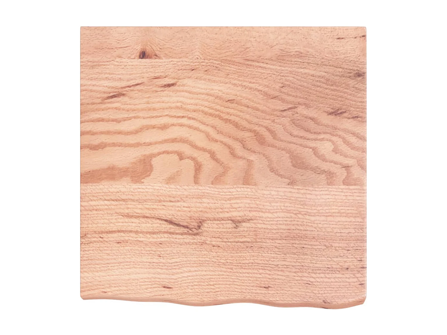 Bancada de banheiro marrom 60x60x(2-6) cm madeira tratada