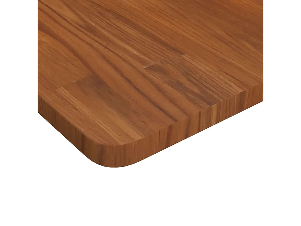 Badezimmerschrank Dunkelbraun 80x40x2,5 cm Behandeltes Holz