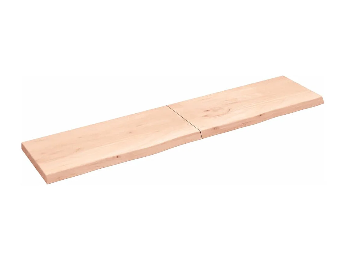 Mobile bagno 220x50x(2-6)cm legno massello non trattato