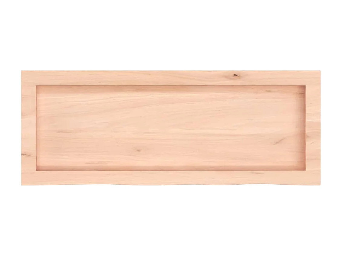 Badezimmerschrank 80x30x(2-6) cm unbehandeltes Massivholz