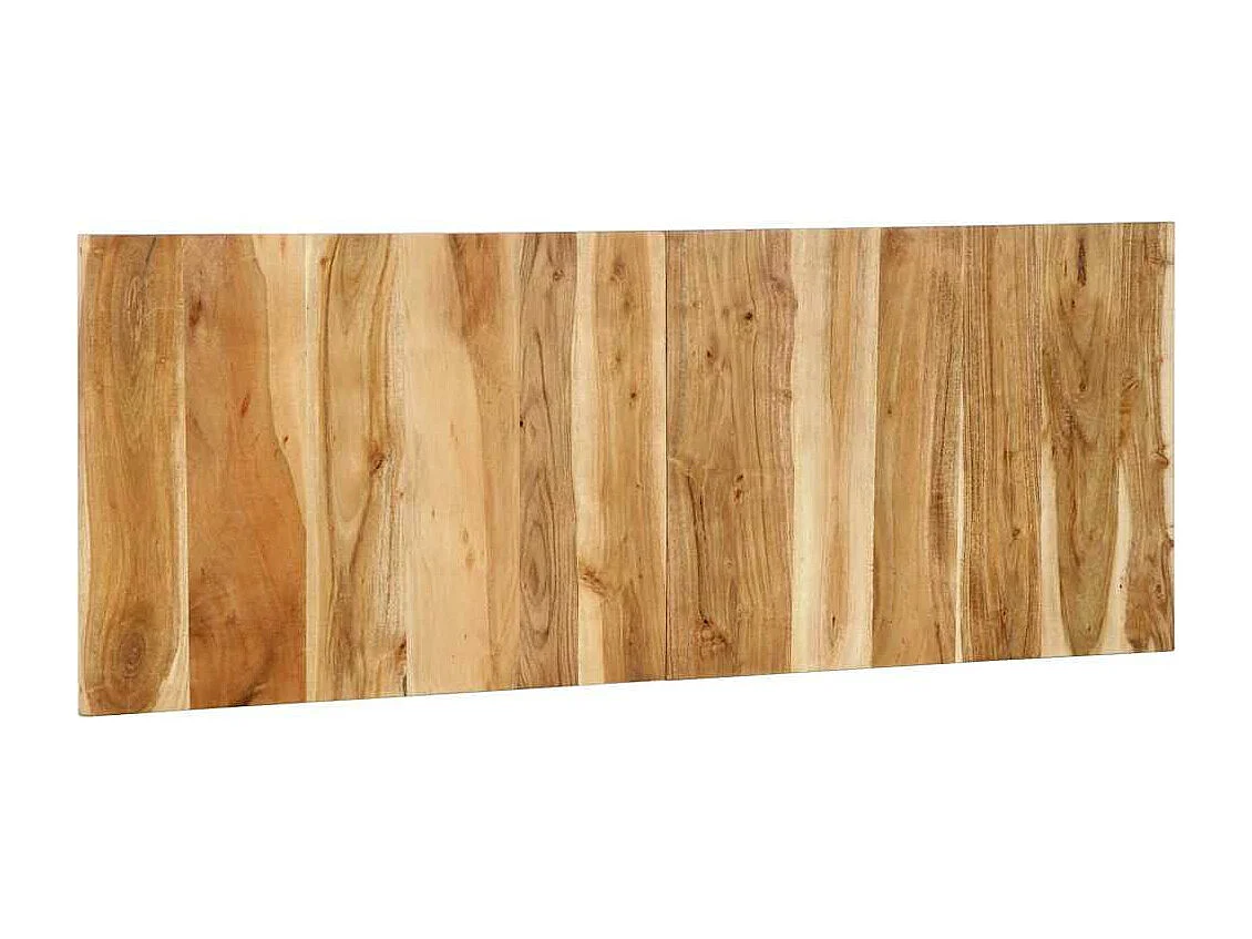 Tête de lit 140 cm bois d'acacia massif