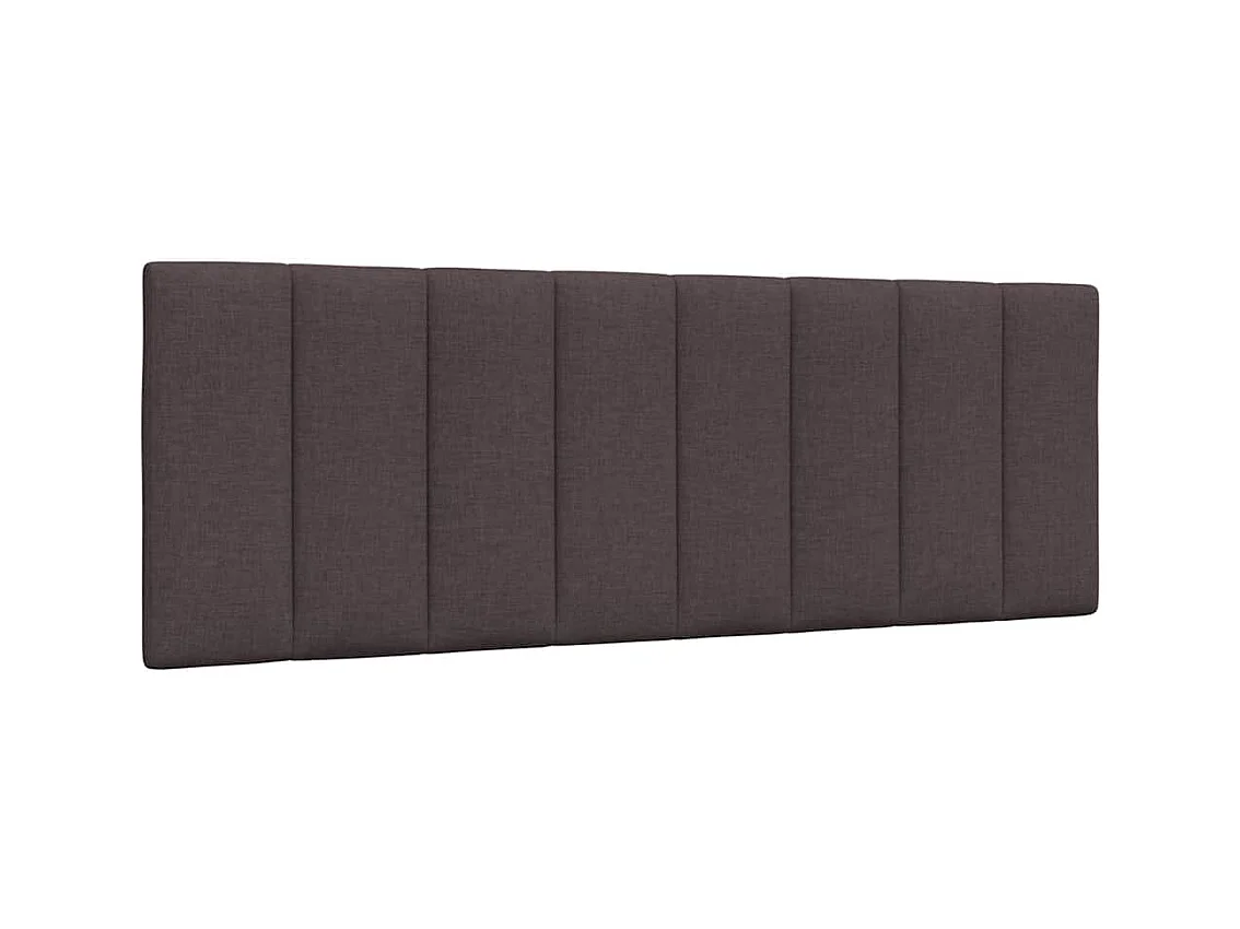 Cuscino testiera marrone scuro tessuto 120 cm