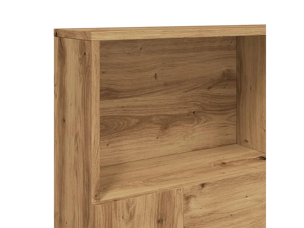 Mobile testiera in rovere fatto a mano 140x19x103,5 cm