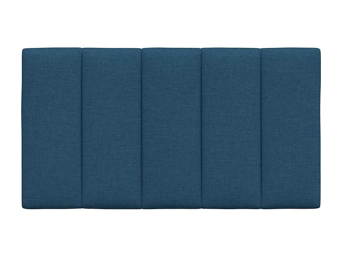 Cuscino testiera blu tessuto 80 cm