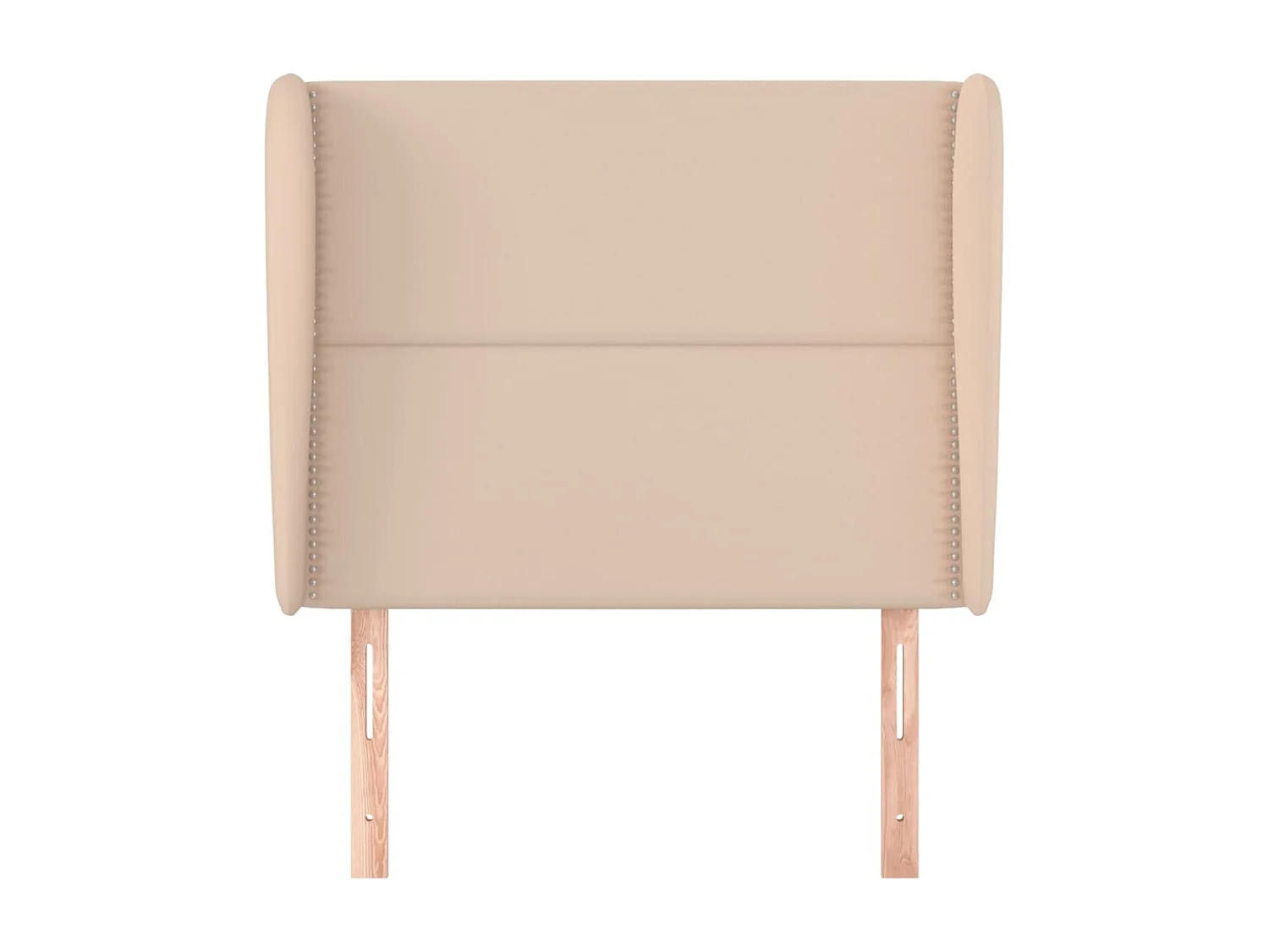 Tête de lit avec oreilles Cappuccino 93x23x118/128cm Similicuir