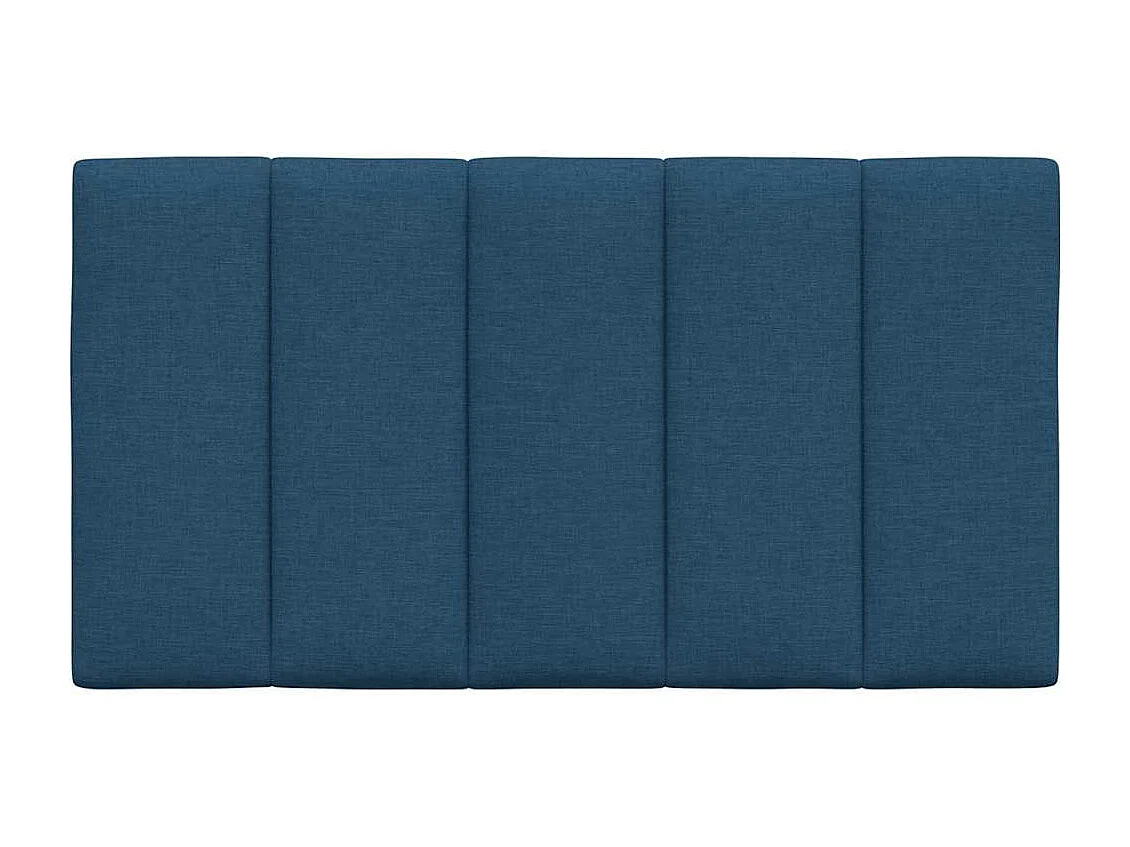 Blaues Kopfteilkissen 90 cm Stoff