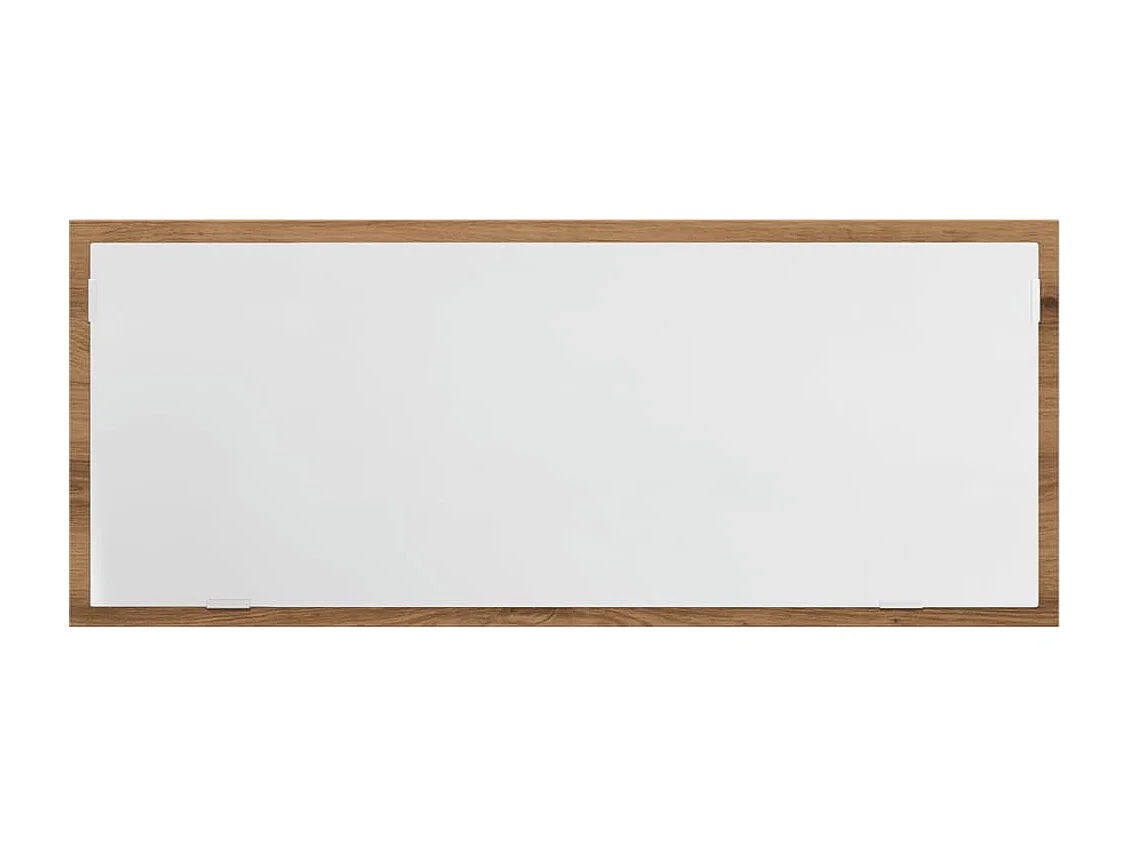 Miroir de salle de bain à LED chêne artisanal bois d'ingénierie