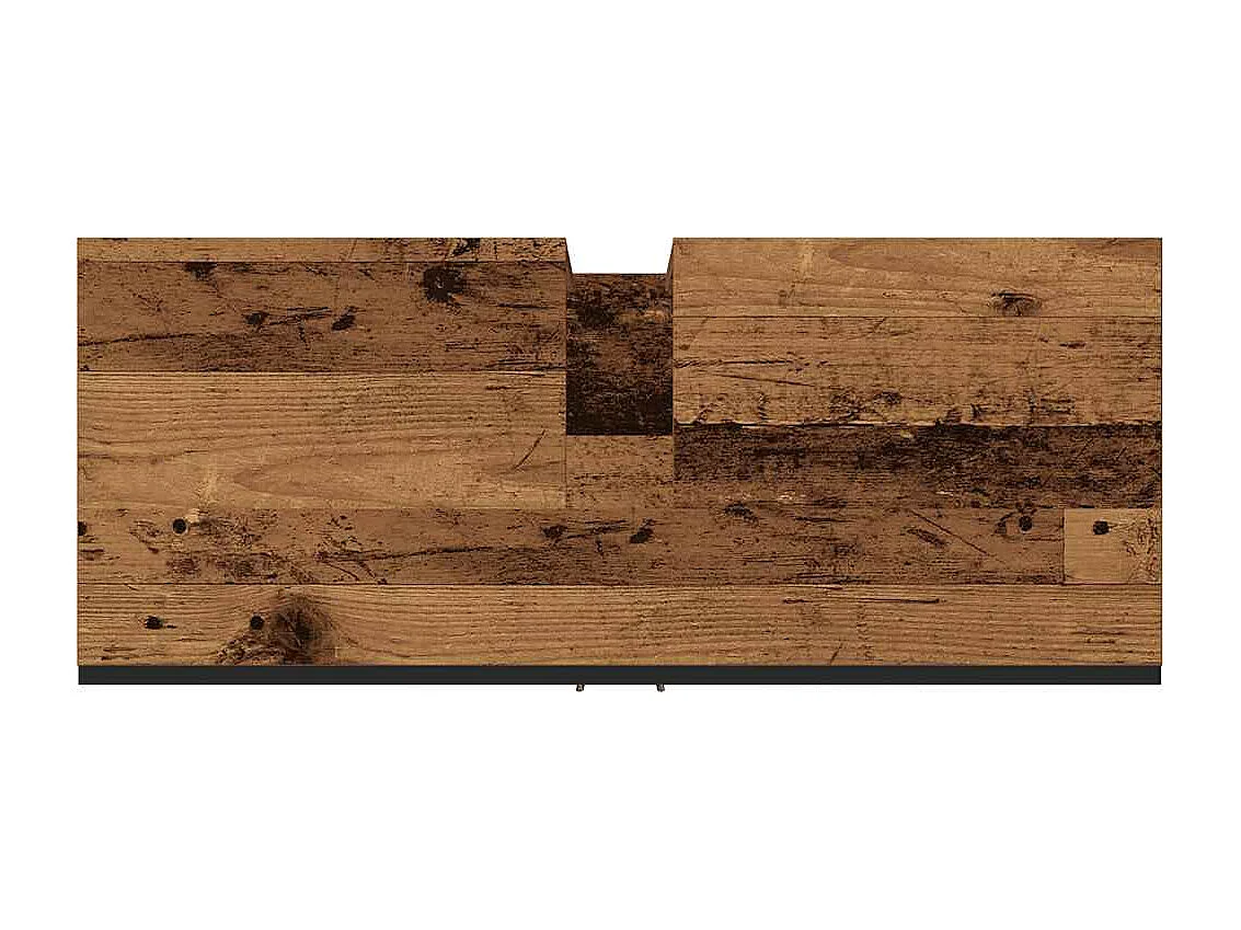 Mobile lavabo in legno antico 80x30x60 cm in legno ingegnerizzato