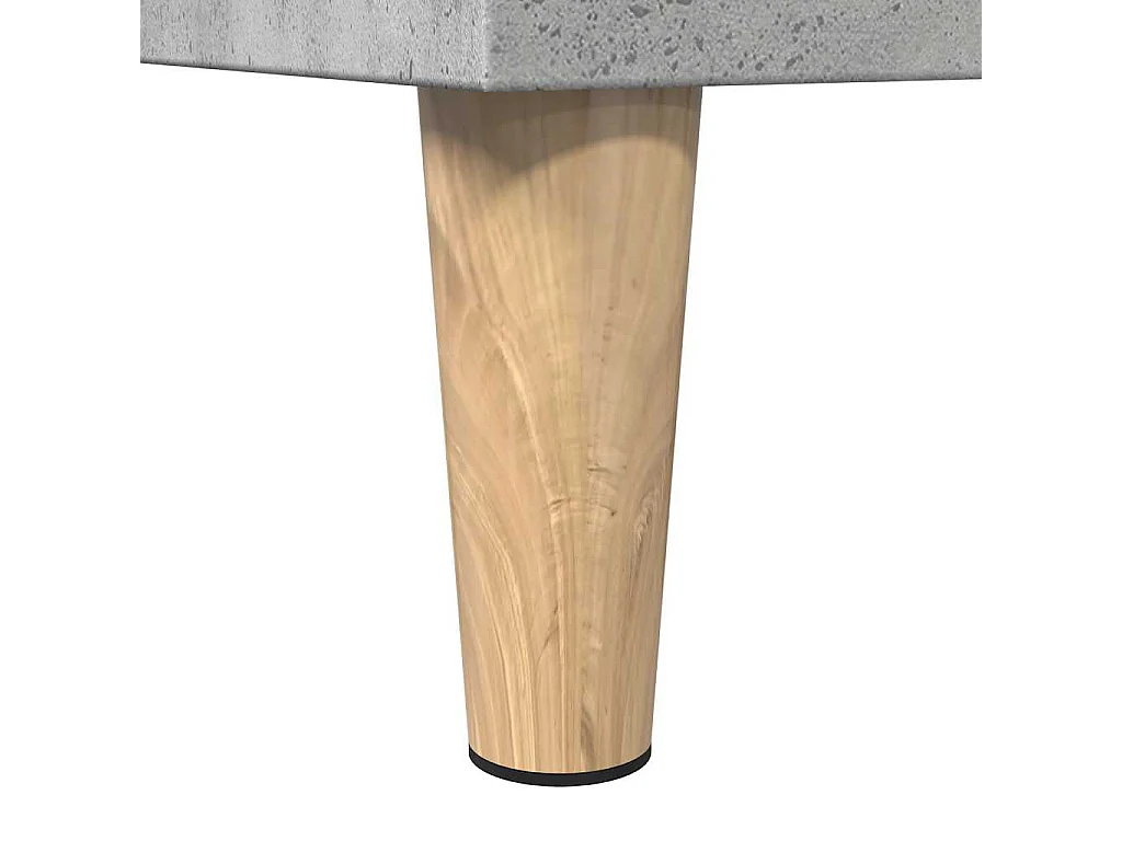 Armoire de salle de bain gris béton 30x30x190 cm