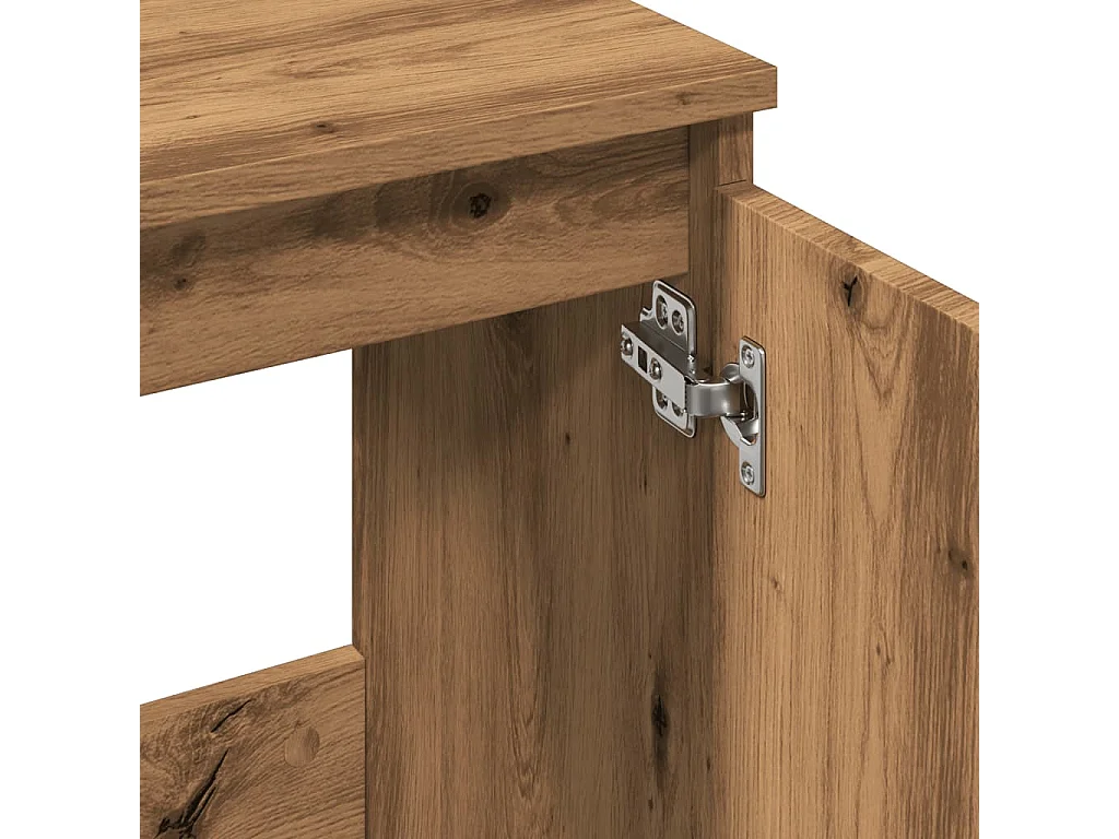 Waschbeckenunterschrank Craft Eiche 58x33x60 cm Holzwerkstoff