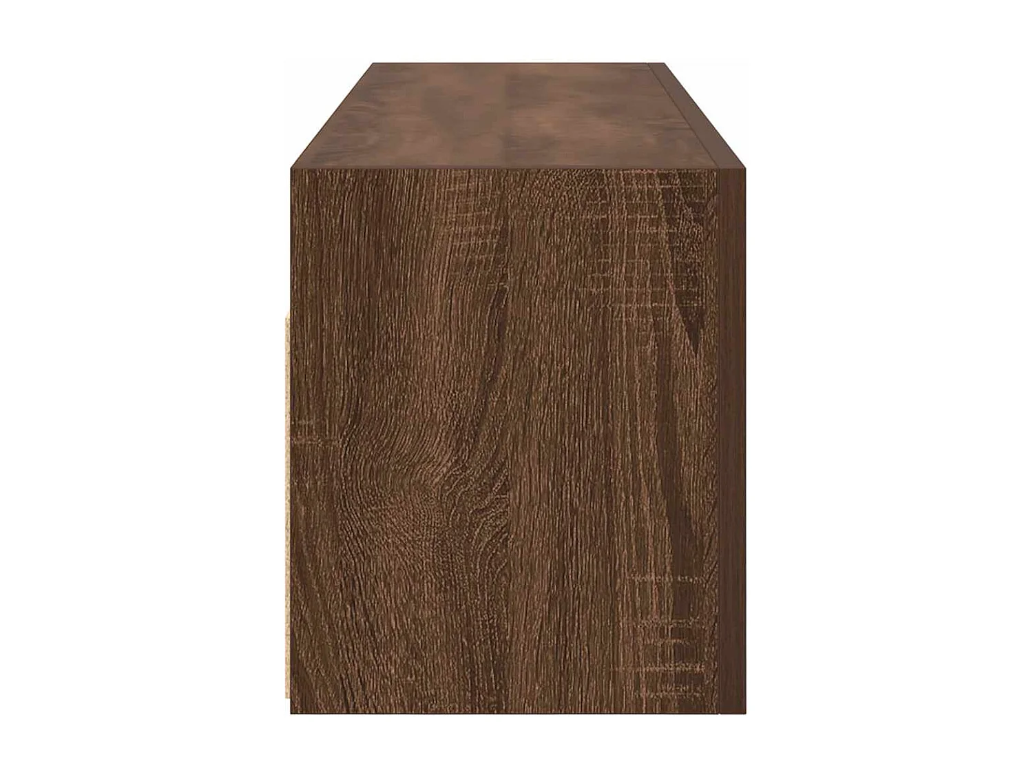 Armoire murale de bain chêne marron 100x25x30cm bois ingénierie