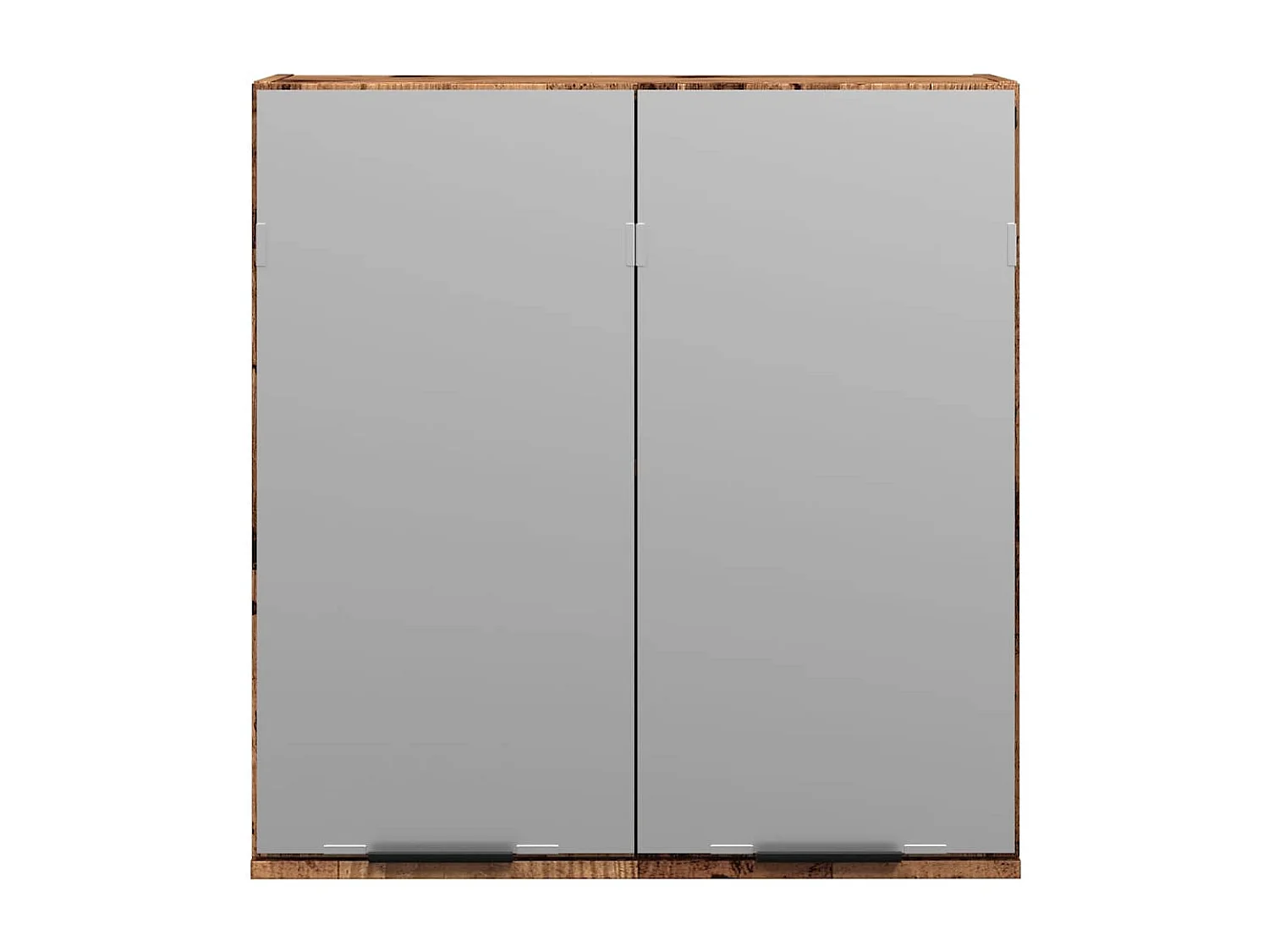 Badezimmerspiegelschrank altes Holz 64x20x66,5 cm