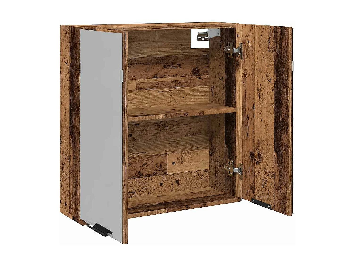 Badezimmerspiegelschrank altes Holz 64x20x66,5 cm