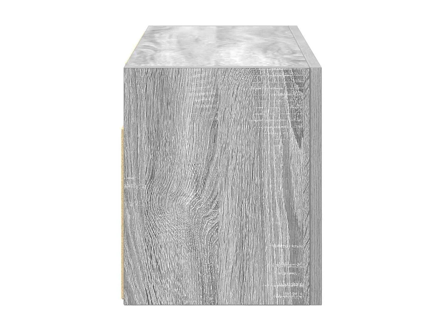 Mueble de baño de pared Sonoma gris de 60 x 25 x 30 cm de madera de ingeniería