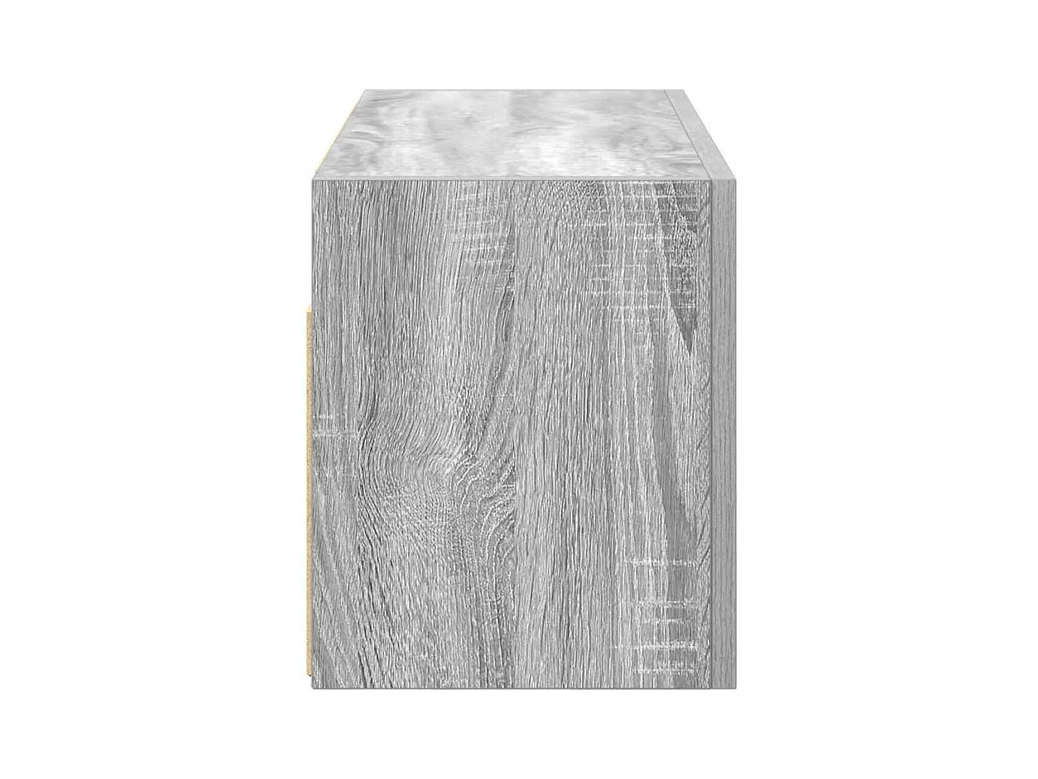 Armoire murale de bain sonoma gris 60x25x30cm bois d'ingénierie