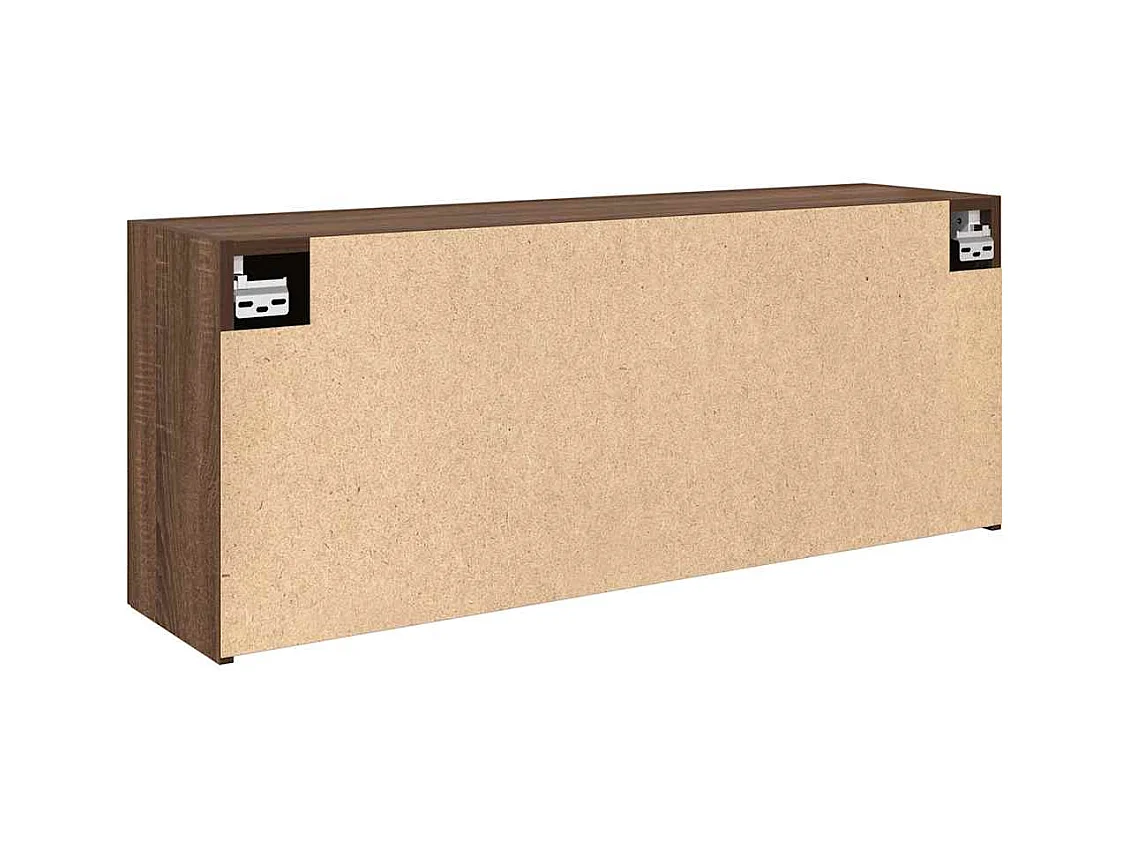 Armoire murale de bain chêne marron 100x25x40cm bois ingénierie