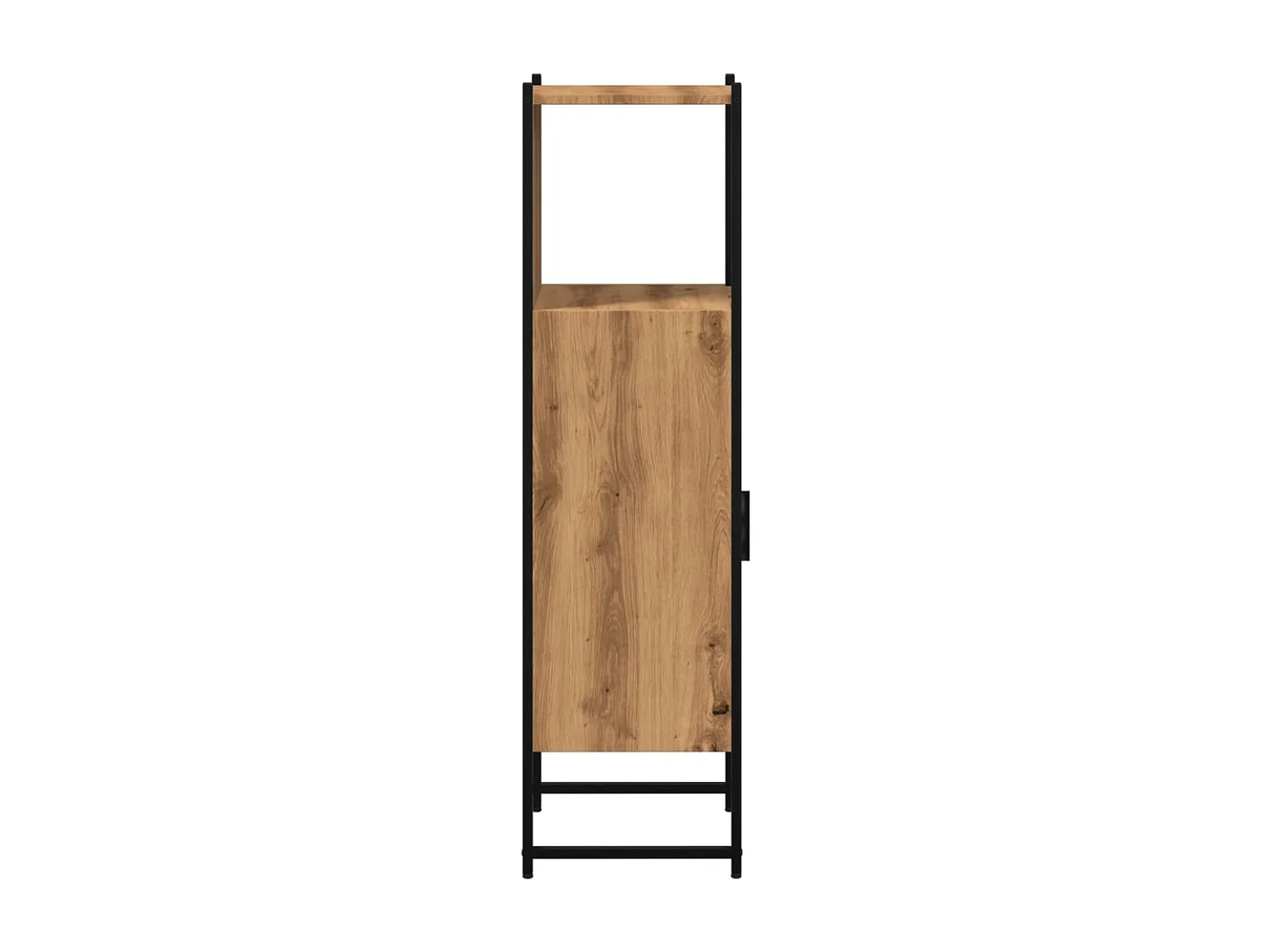 Armoire de salle de bain chêne artisanal 33x33x120,5 cm