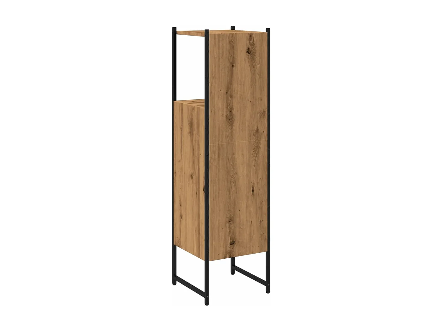 Armoire de salle de bain chêne artisanal 33x33x120,5 cm