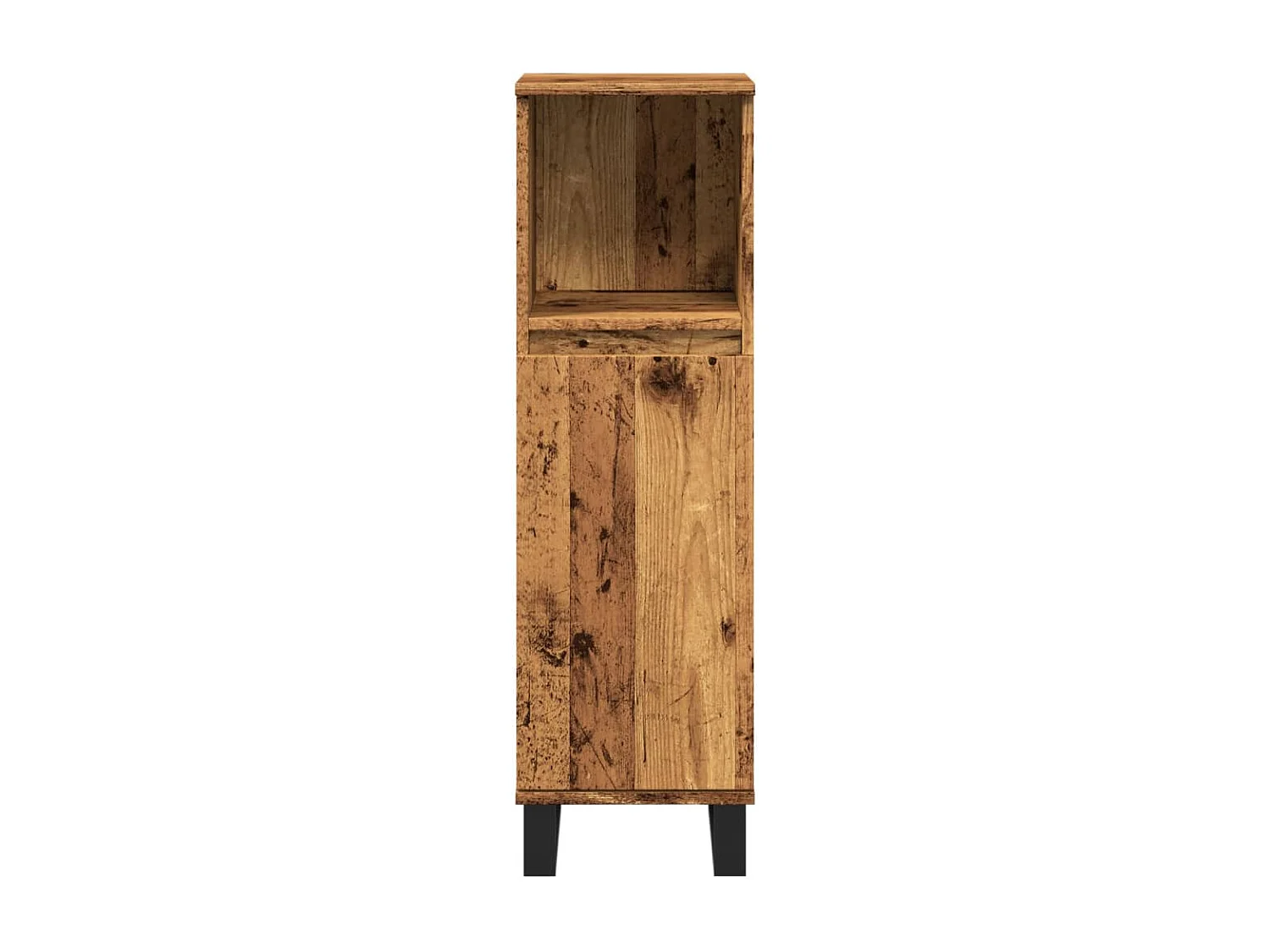Armoire de salle de bain vieux bois 30x30x100cm bois ingénierie