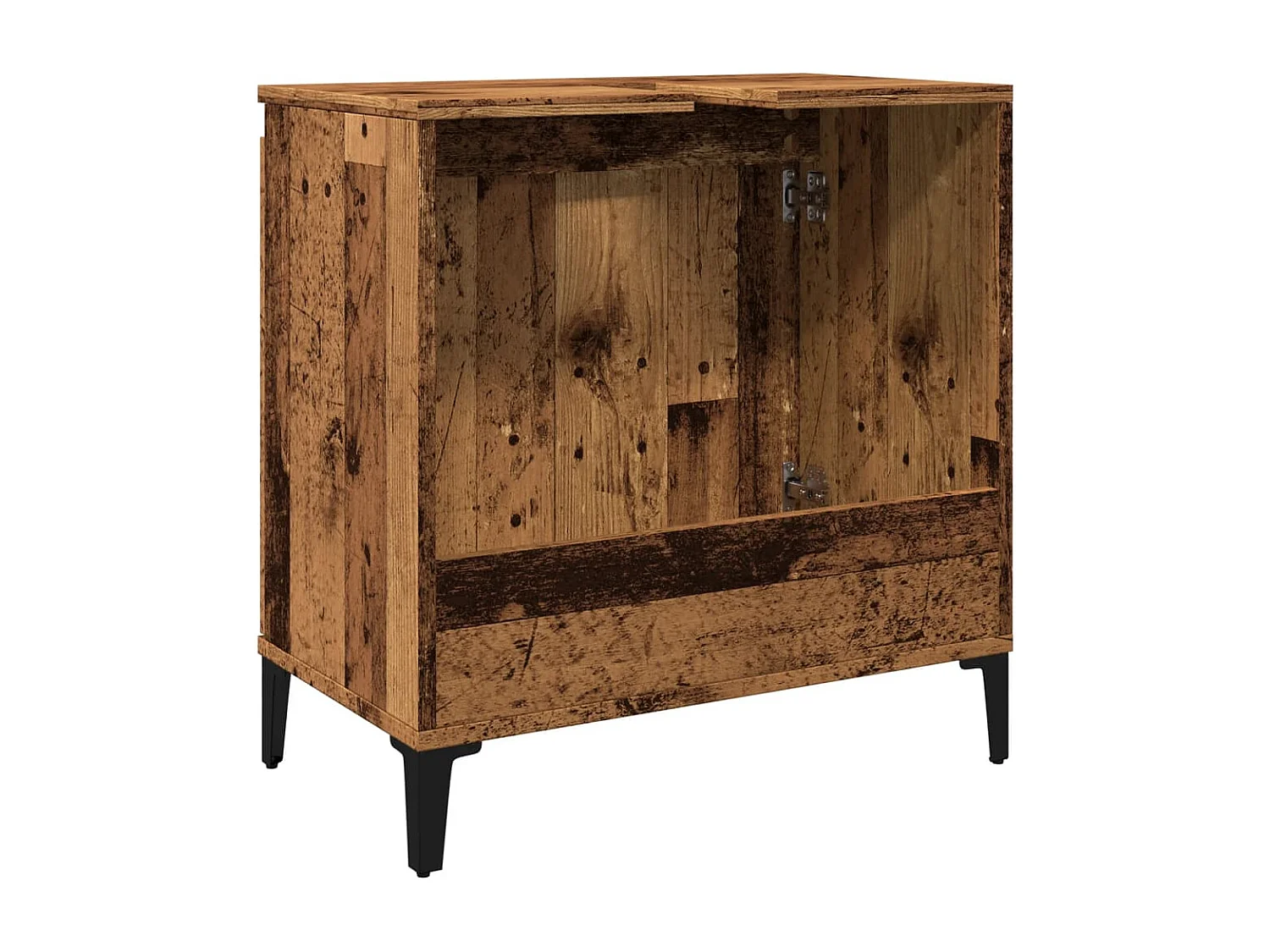 Altholz Waschbeckenunterschrank 58x33x60 cm Holzwerkstoff