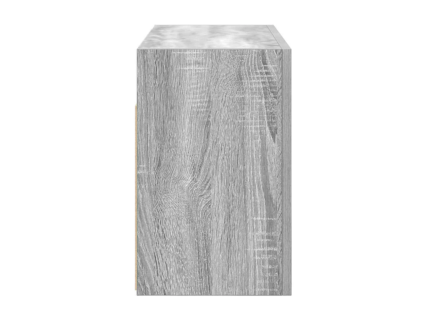 Armoire murale de bain sonoma gris 60x25x40cm bois d'ingénierie