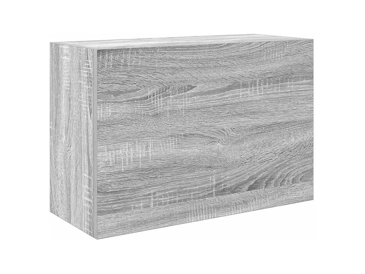 Armoire murale de bain sonoma gris 60x25x40cm bois d'ingénierie