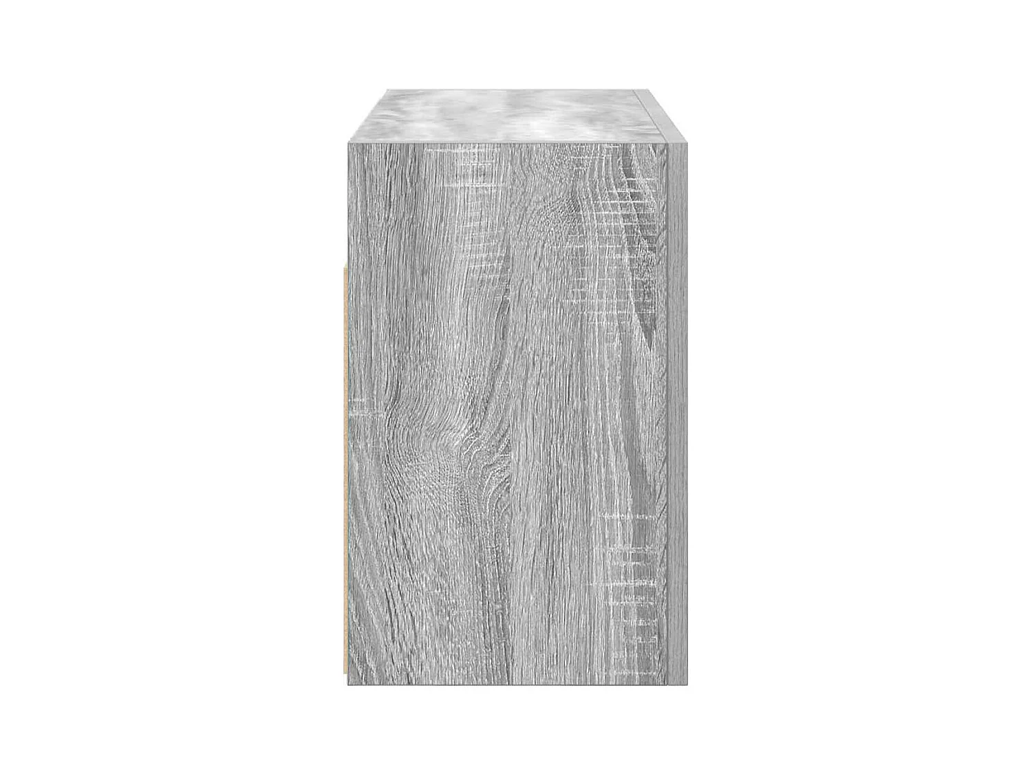Armoire murale de bain sonoma gris 60x25x40cm bois d'ingénierie