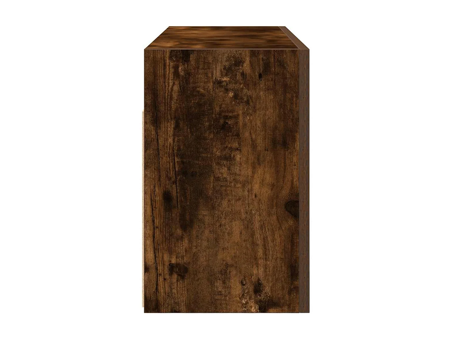 Armoire murale de bain chêne fumé 80x25x40 cm bois d'ingénierie