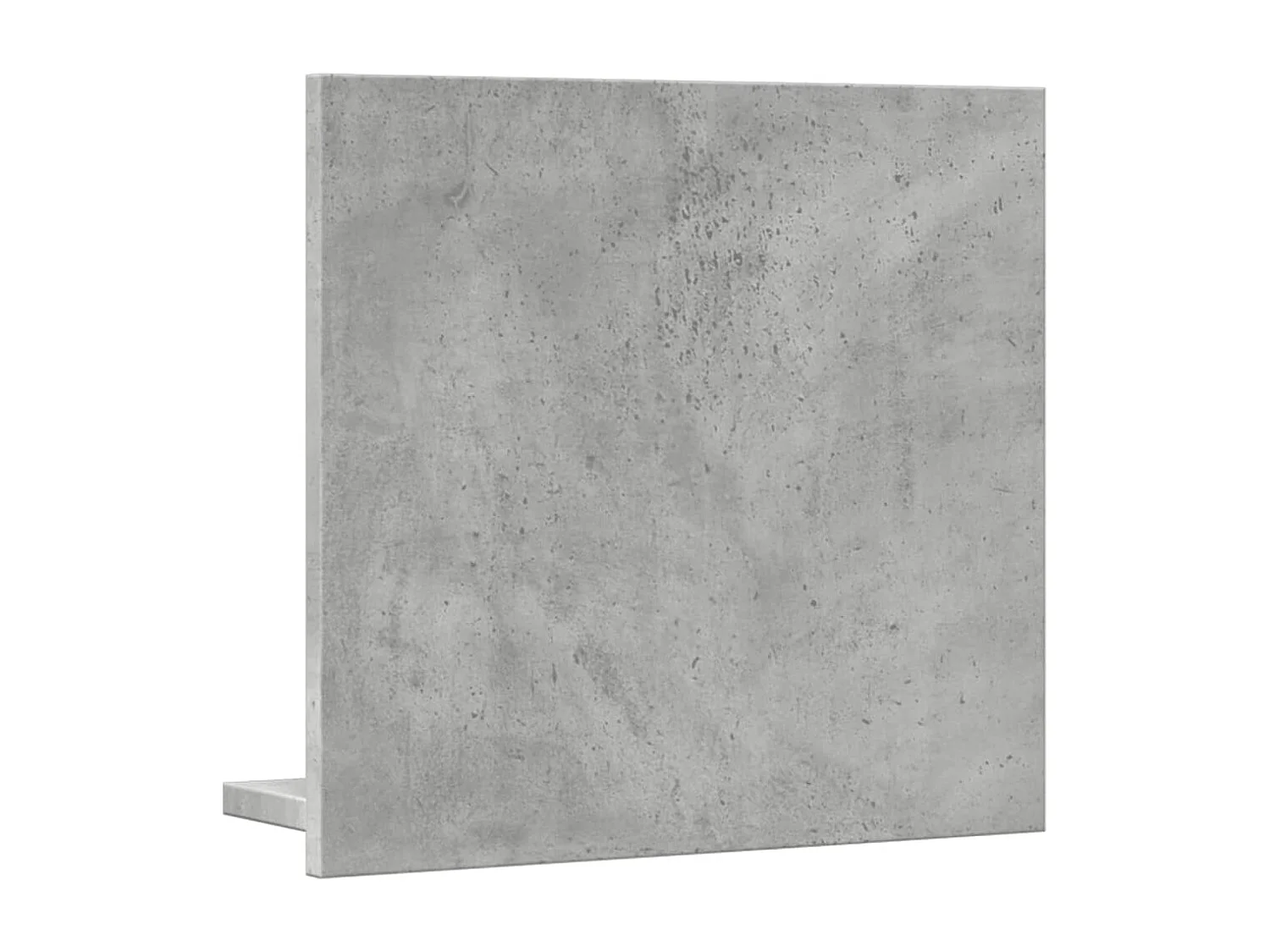 Armoire à miroir de salle de bain gris béton bois d'ingénierie