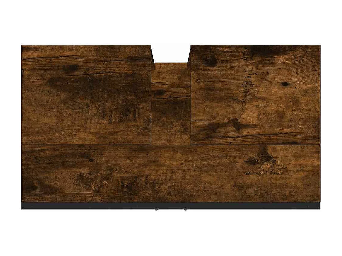 Mobile lavabo bagno rovere fumé 60x33x60 cm