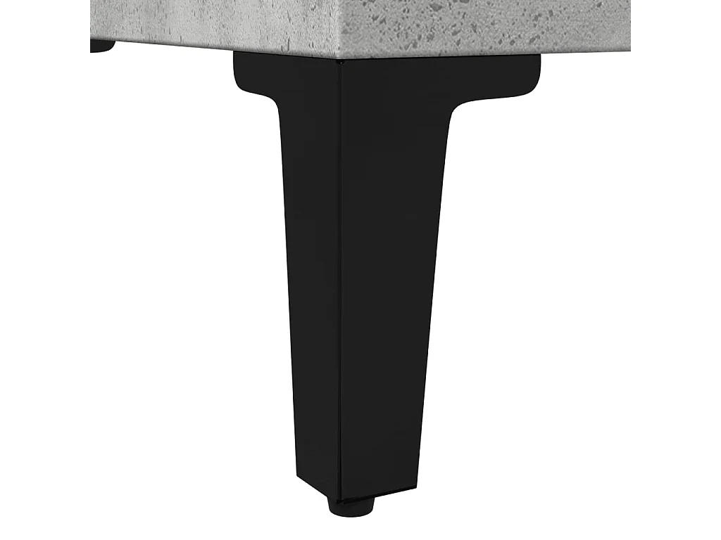 Armoire de salle de bain gris béton 30x30x190 cm