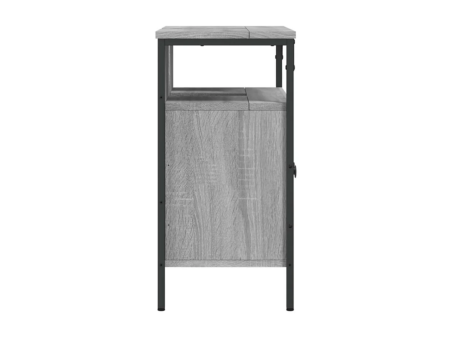 Armoire lavabo de salle de bain sonoma gris 60x30x60 cm
